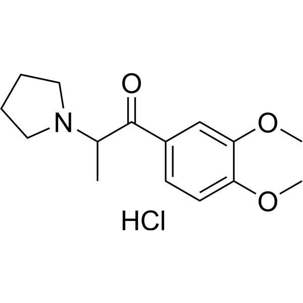 3,4-Dimethoxy-α-pyrrolidinopropiophenone hydrochloride 28117-93-3
